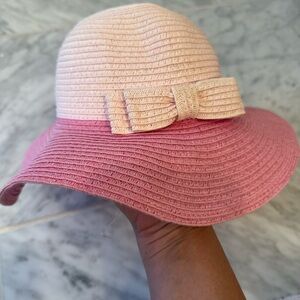 Janie and Jack Pink Baby Hat